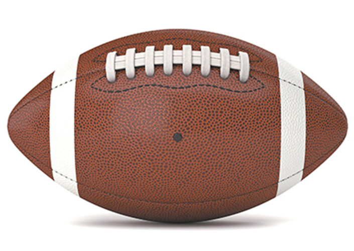 Ida Baker falls in football opener